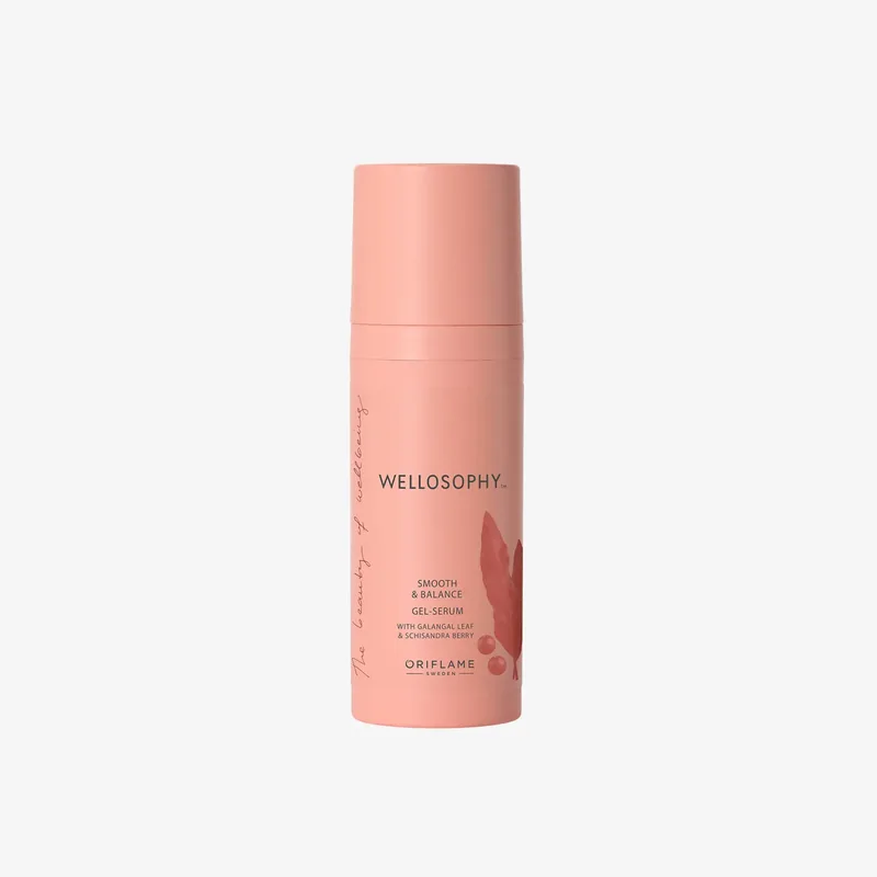 Gel-Serum Smooth & Balance Wellosophy con Hoja de Galangal y Baya de Schisandra