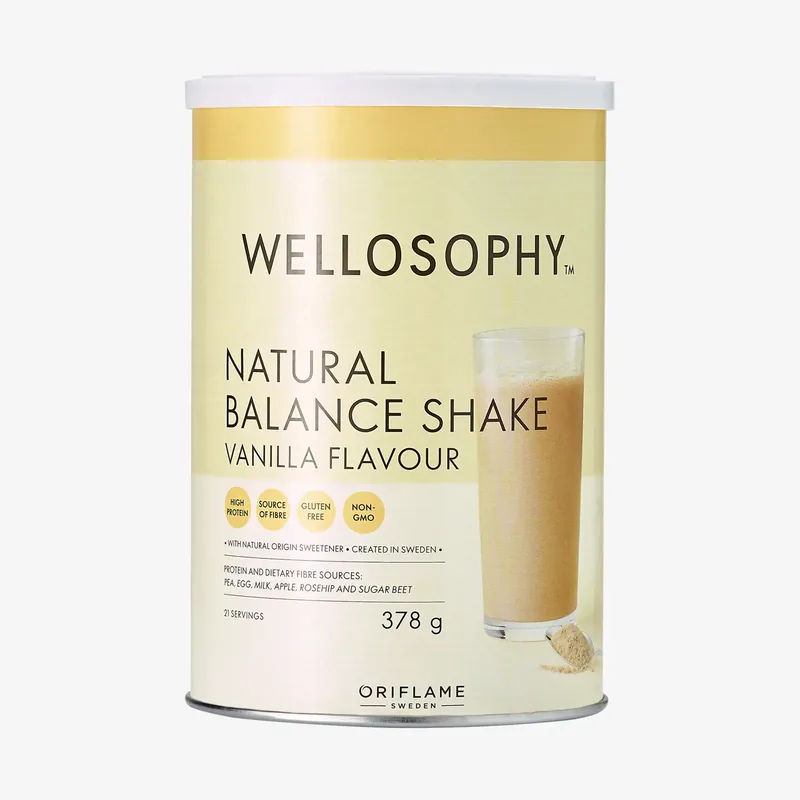 Batido Natural Balance Wellosophy sabor Vainilla